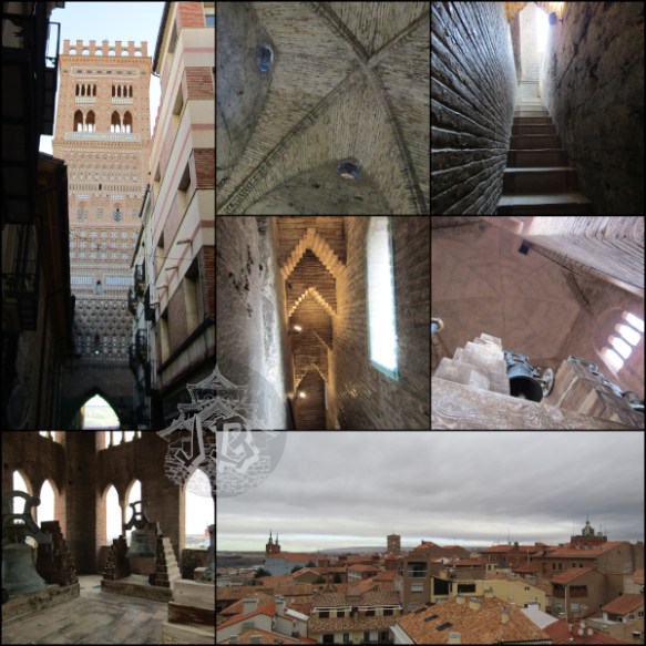 Inner structure of the tower + views of the city