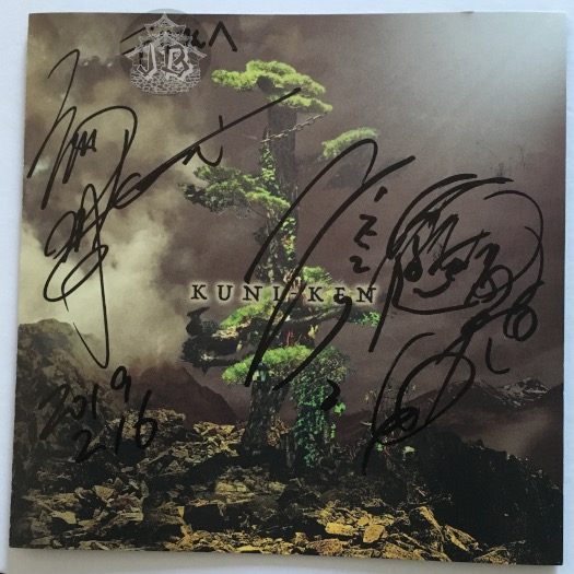 Kuni-Ken signed CD