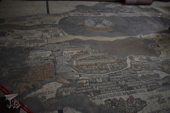 Madaba Mosaic, showing Jerusalem