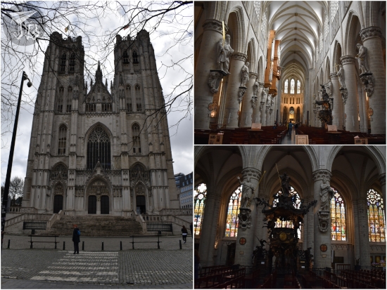 The cathedral of Brussels