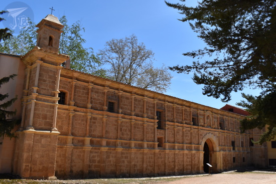 The baroque main entrance to the monastery