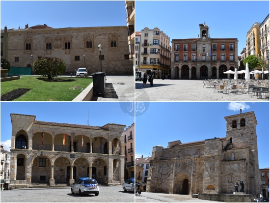 Buildings in Zamora