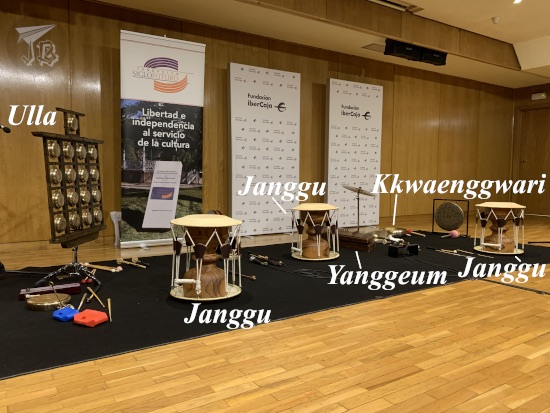 Groove&'s Korean percussion instruments