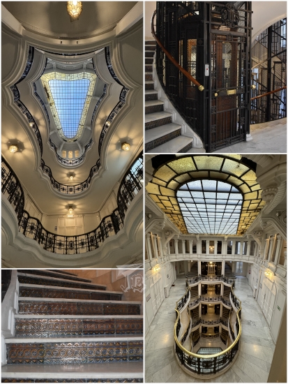 Interior of Casa Palazuelo