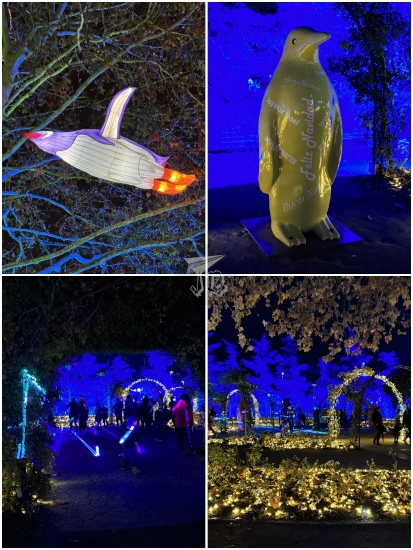 Parque Magicas Navidades Torrejon penguins