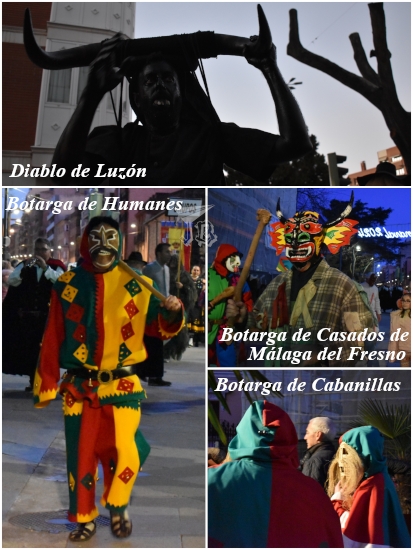 Botargaas Parade, different characters