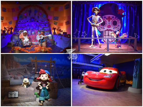 Pixar World Spain: Coco, Luca and Cars