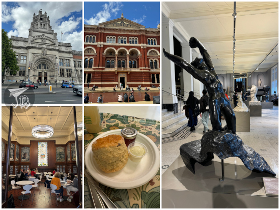 Snapshots at the V&A museum