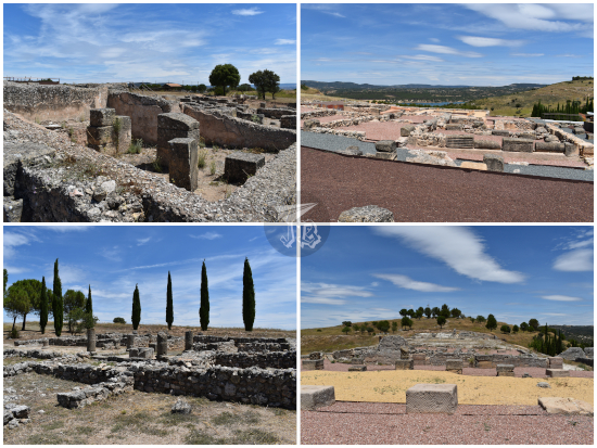Snapshots of Ercávica ruins