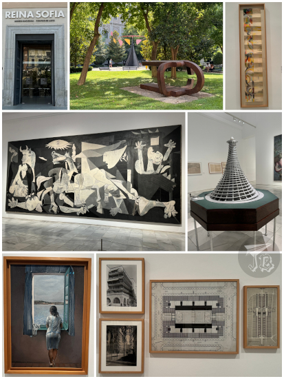 Exhibits at Museum Reina Sofía