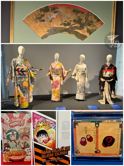 Japanese exhibits at Serrería Belga
