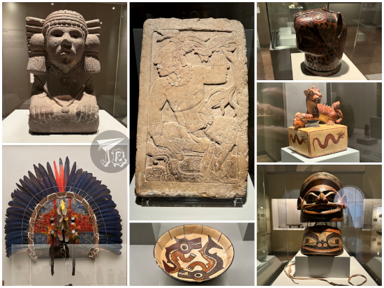 Artefacts from the Museum of the Americas