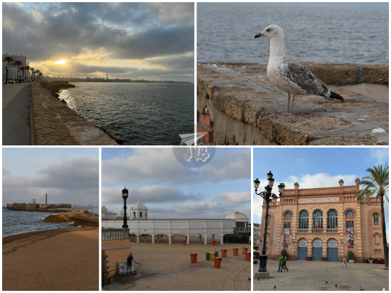 Paseo del Vendaval & Gran Teatro Falla Cádiz