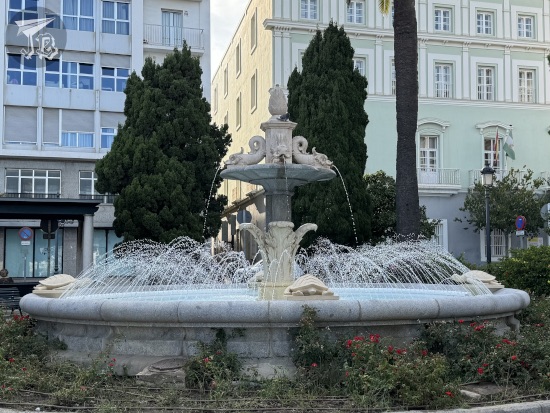 Turtle fountain in Cádiz