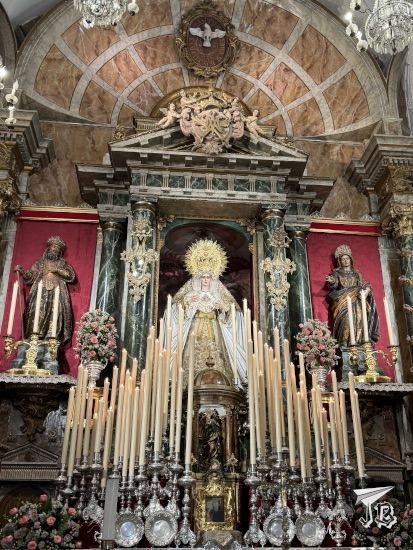 Sculpture of the Virgin Mary