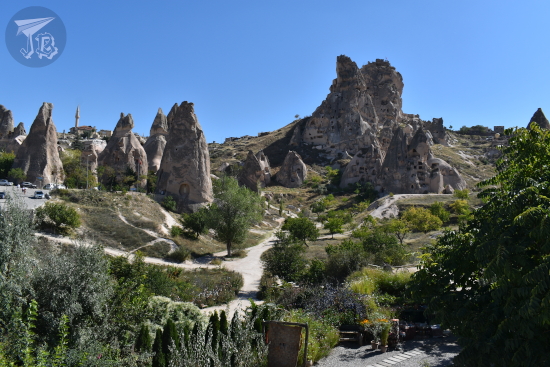 Natural castle of Uchisar Cappadocia