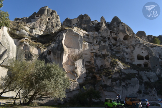 Cavemen dwellings in Cappadocia