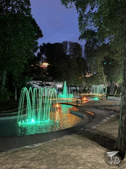 Gülhane Park at night