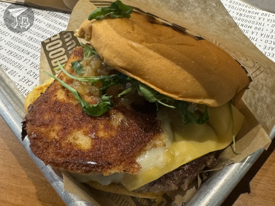 The Cheese Lovers burger