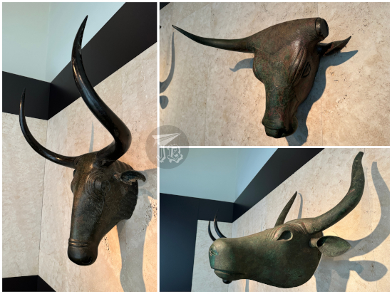 Talayotic bull heads