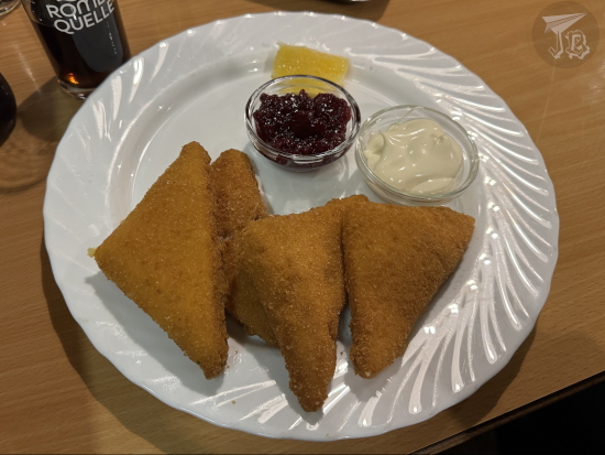 Gebackener Emmentaler