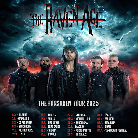 The Raven Age Tour Schedule