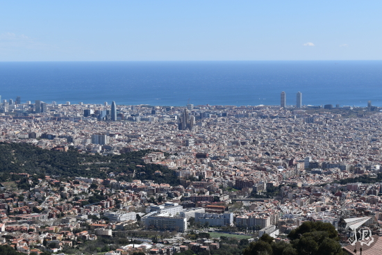 Barcelona from above