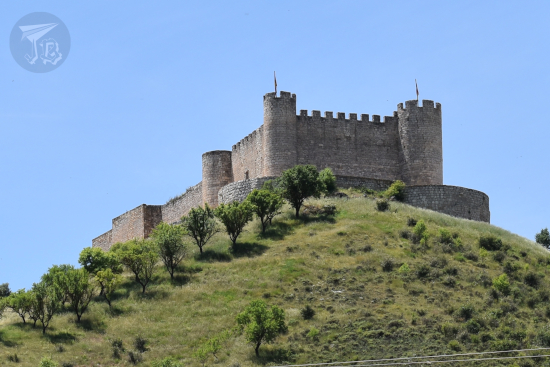 Jadraque Castle, a Medieval fortress on top of a hill