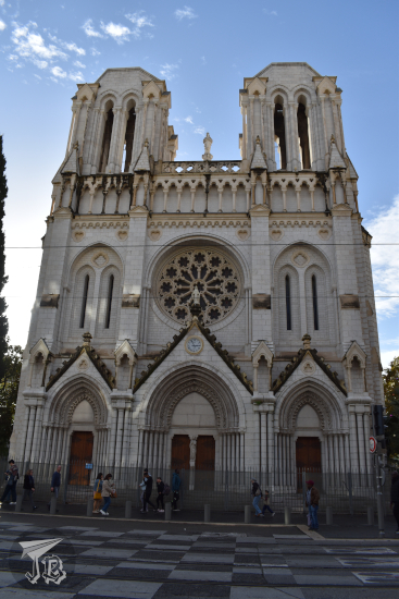 Neo-gothic basilica.