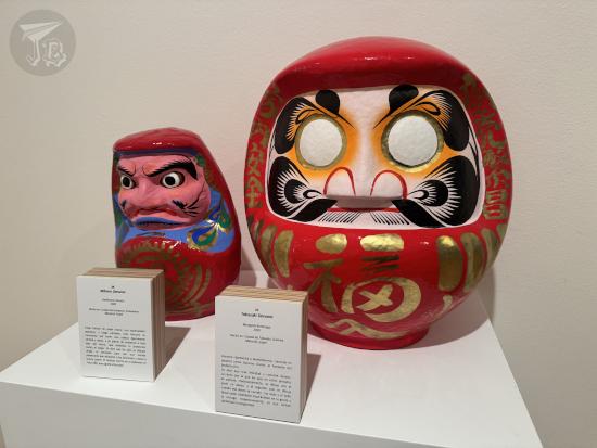 Japanese wish dolls - you draw an eye when you make a wish, and the other when the wish is fulfilled.