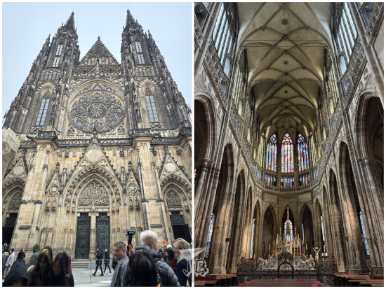 Gothic Cathedral of St Vitus.