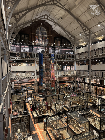 Pitt Rivers museum general view.
