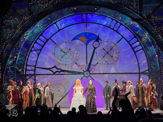 The Cast of London's Wicked after the show.